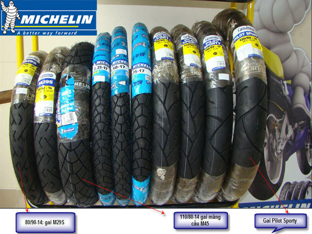 Đại lý lốp xe Michelin tại Đà Nẵng